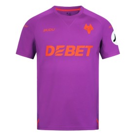 Jalkapallo Peliasut Wolverhampton Kolmas Pelipaita 2024-25 Lyhythihainen